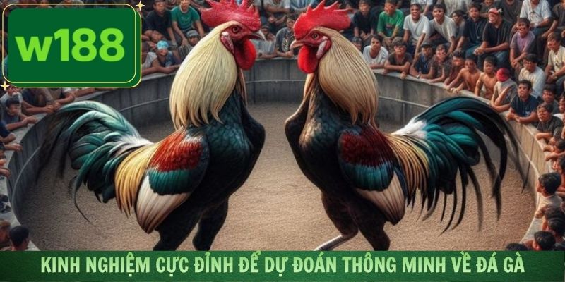 Áp dụng kinh nghiệm cực đỉnh để dự đoán thông minh về đá gà