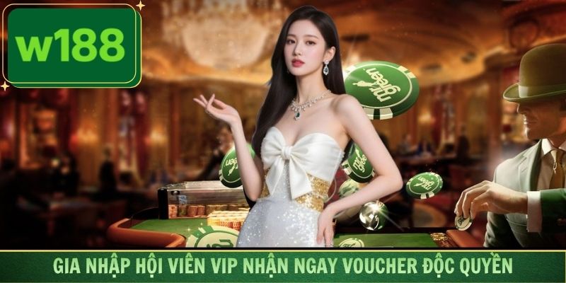 Gia nhập hội viên vip nhận ngay voucher độc quyền