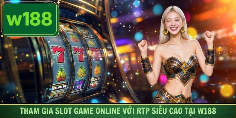 Tham gia slot game online với RTP siêu cao tại W188
